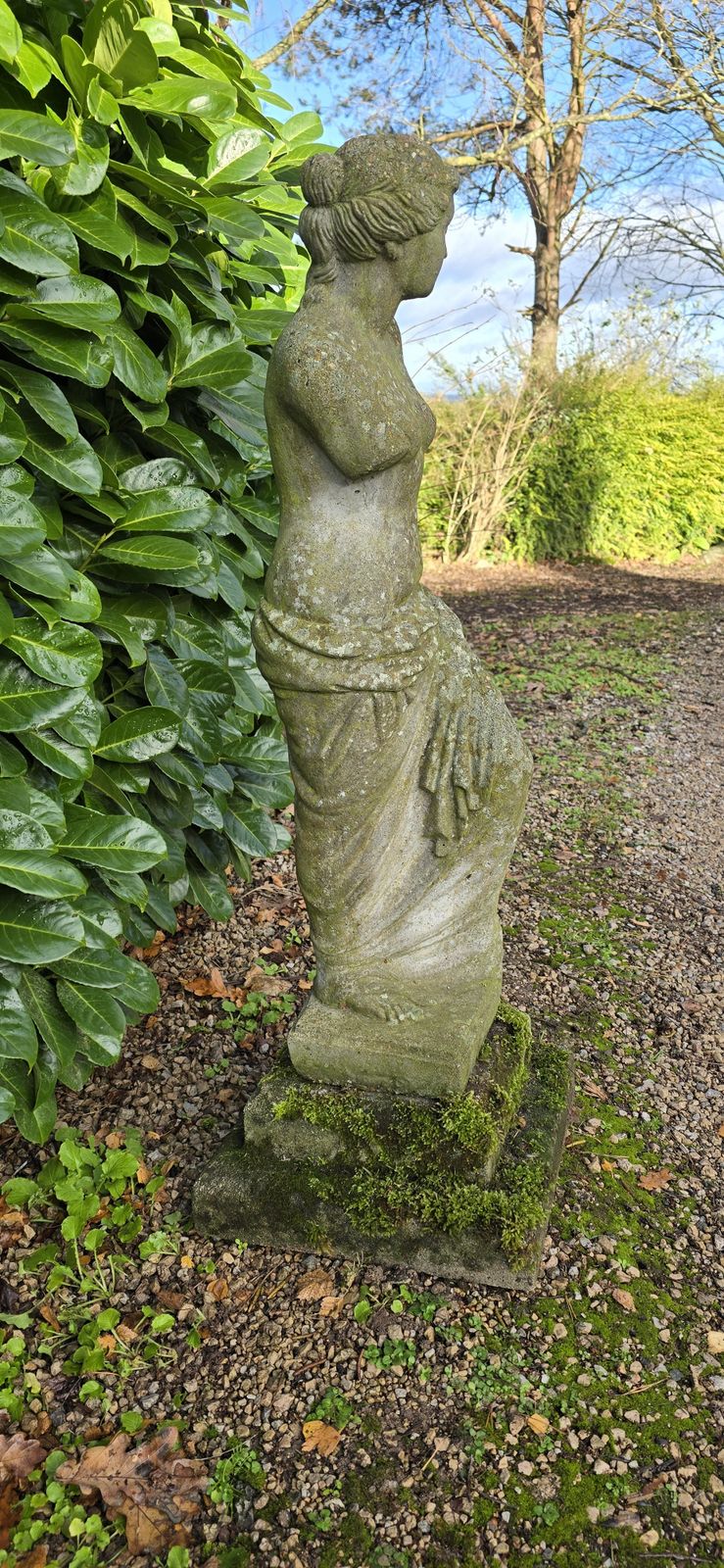 Greek Goddess Venus De Milo Stone Statue photo furniture