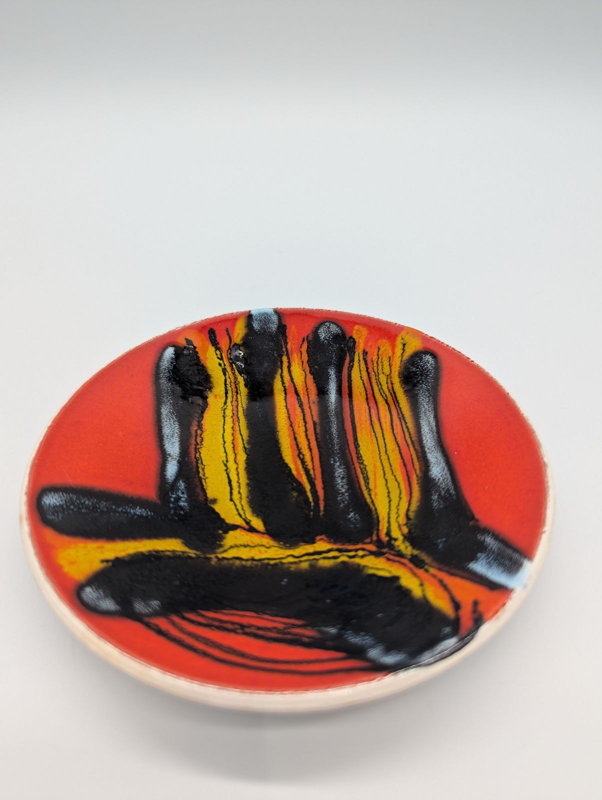 Set Of 5 Poole Pottery ‘Delphis’ Pin Dishes – Shape 49 – 1960s – From A Single Collection photo Home Decor