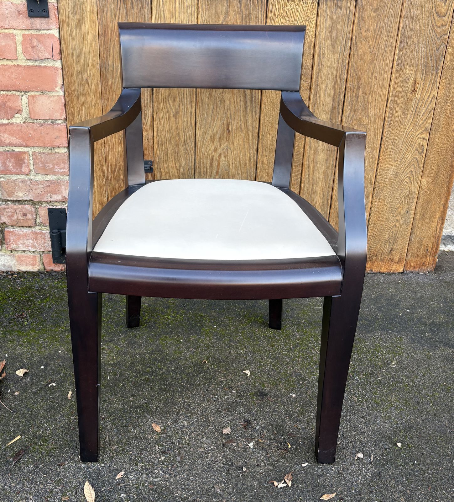 Promemoria Chair   Leather Padded