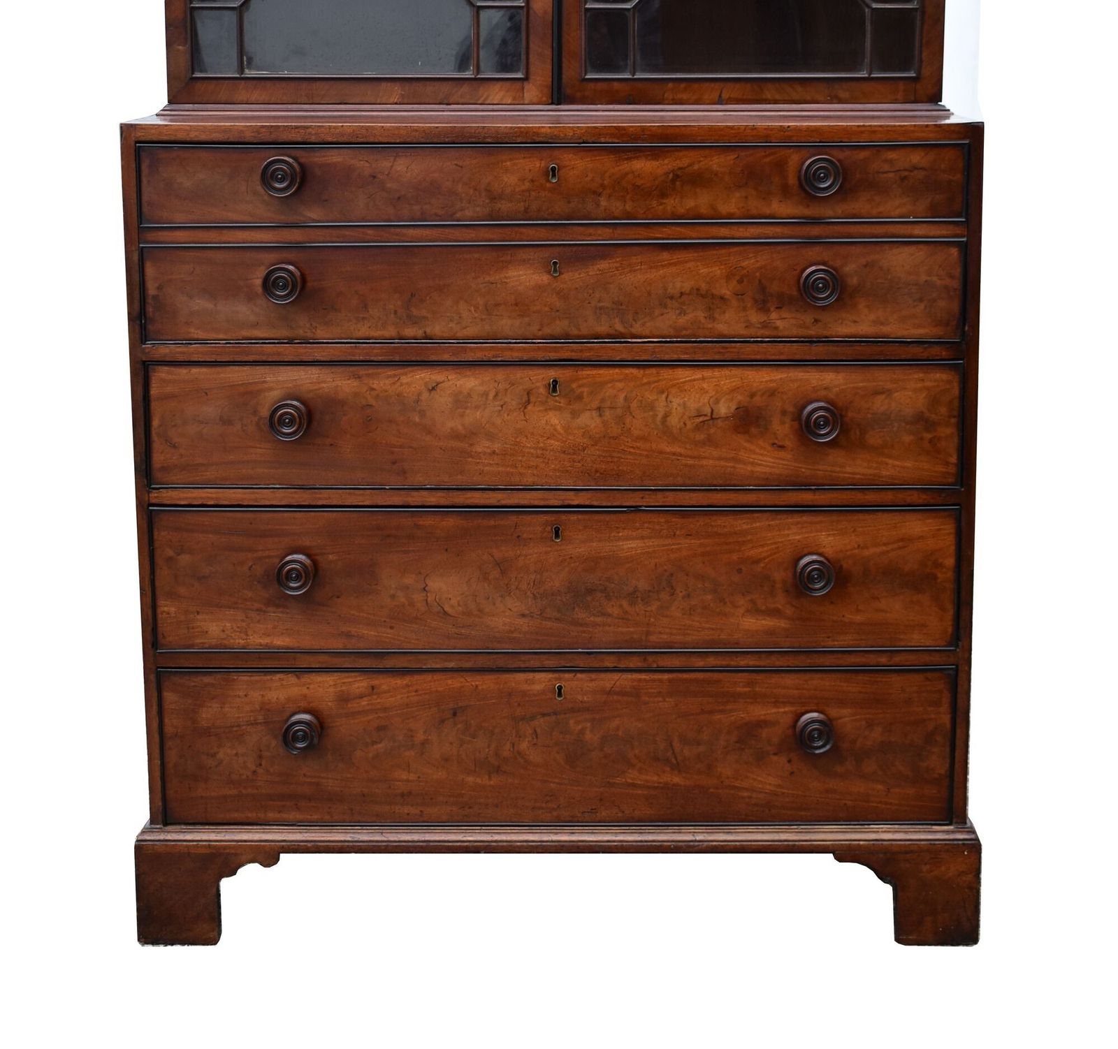 George III Mahogany Secretaire Bookcase photo buy