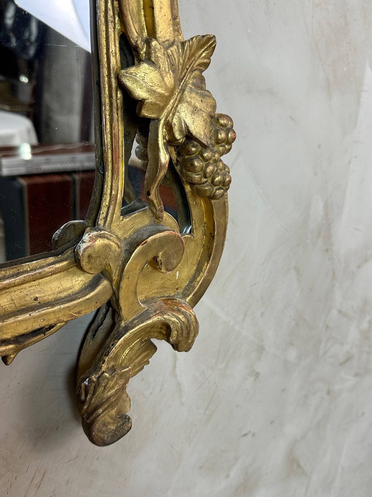 18th Century Giltwood Mirror, 18th Century And Earlier photo Home Decor