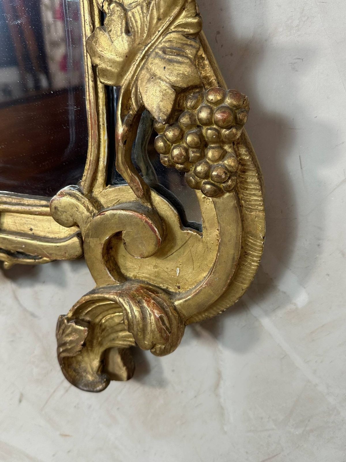 18th Century Giltwood Mirror, 18th Century And Earlier photo buy