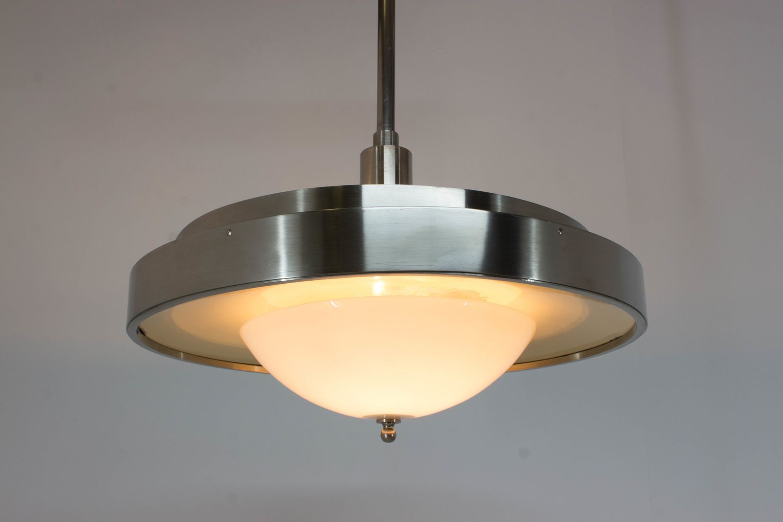 photo furniture Ultra Rare Large Bauhaus Chandelier By Franta Anyz, 1930s