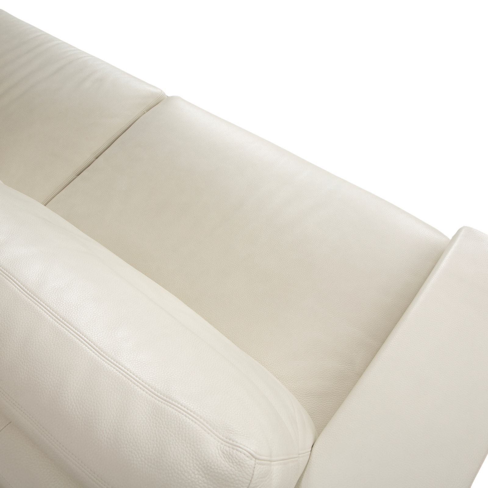 Erpo Cl 100 Leather Three Seater White Beige Cream Sofa photo 2794.0