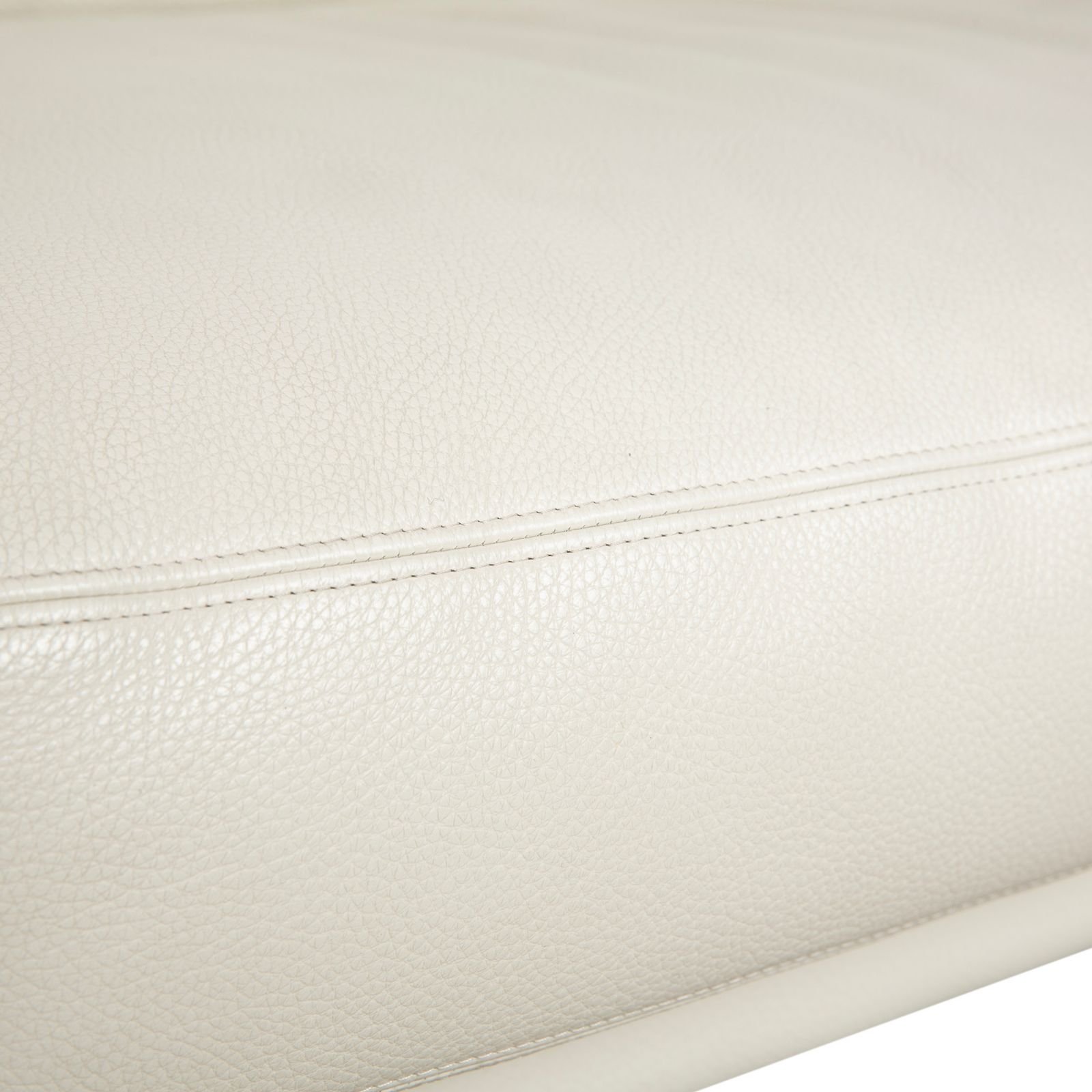 Erpo Cl 100 Leather Three Seater White Beige Cream Sofa photo buy