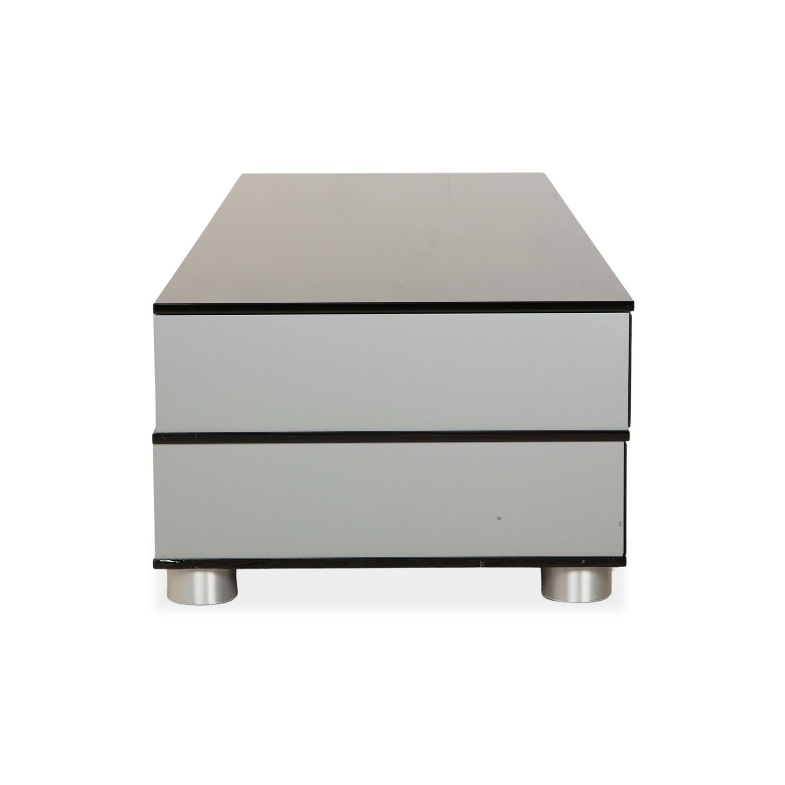 Mobilier Buffet Spectral en verre noir avec système de sonorisation intégré photo
