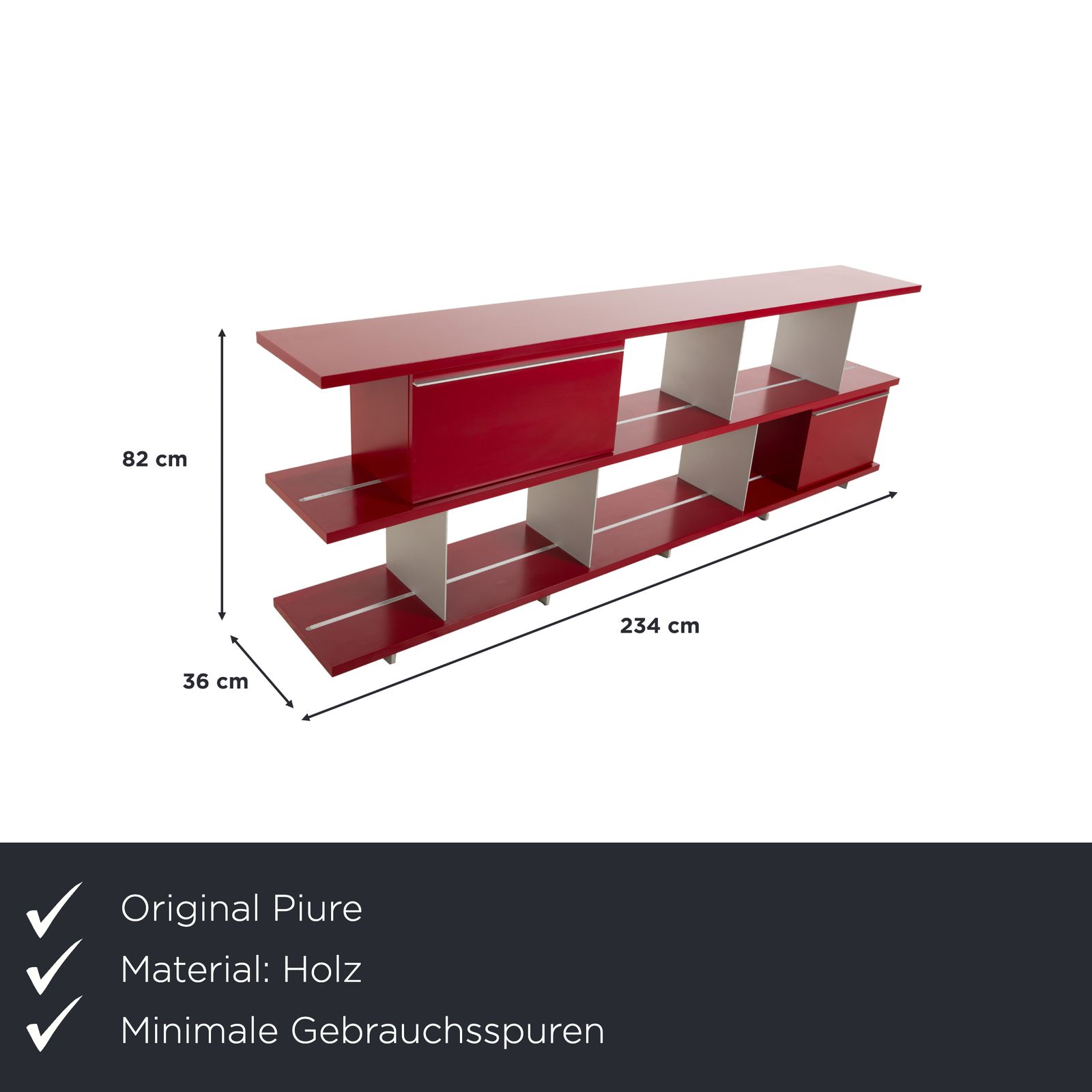 Buffet Piure en bois rouge photo furniture