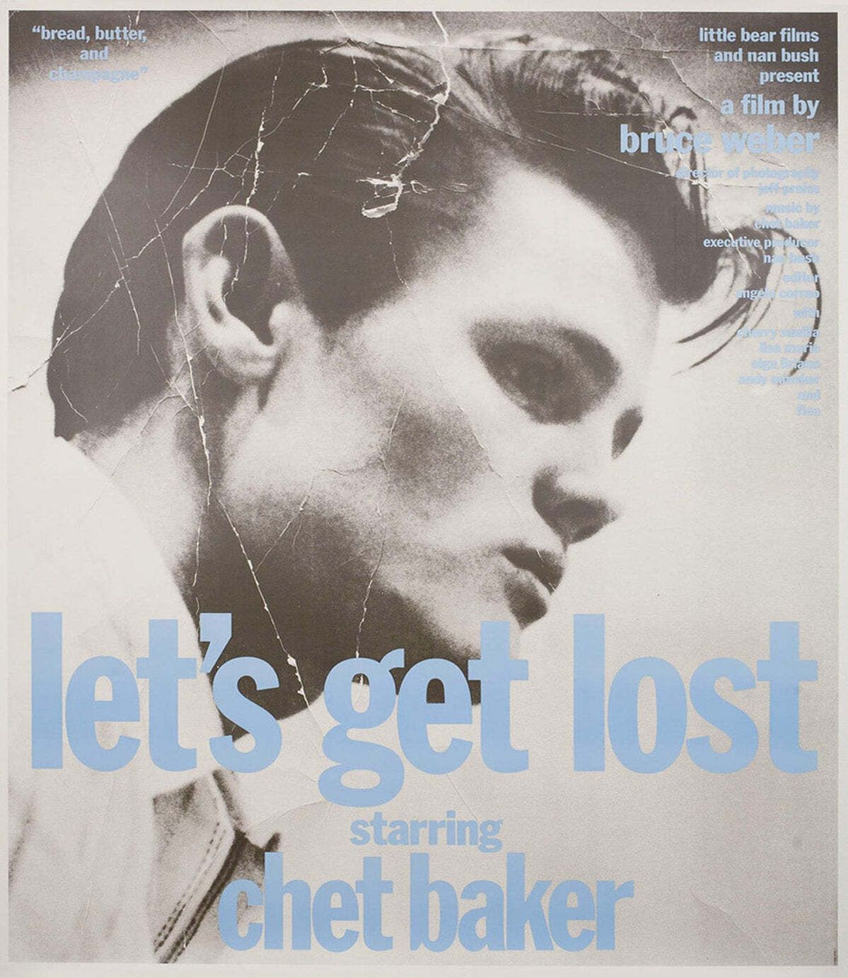 Chet Baker   Let's Get Lost Original Vintage Poster
