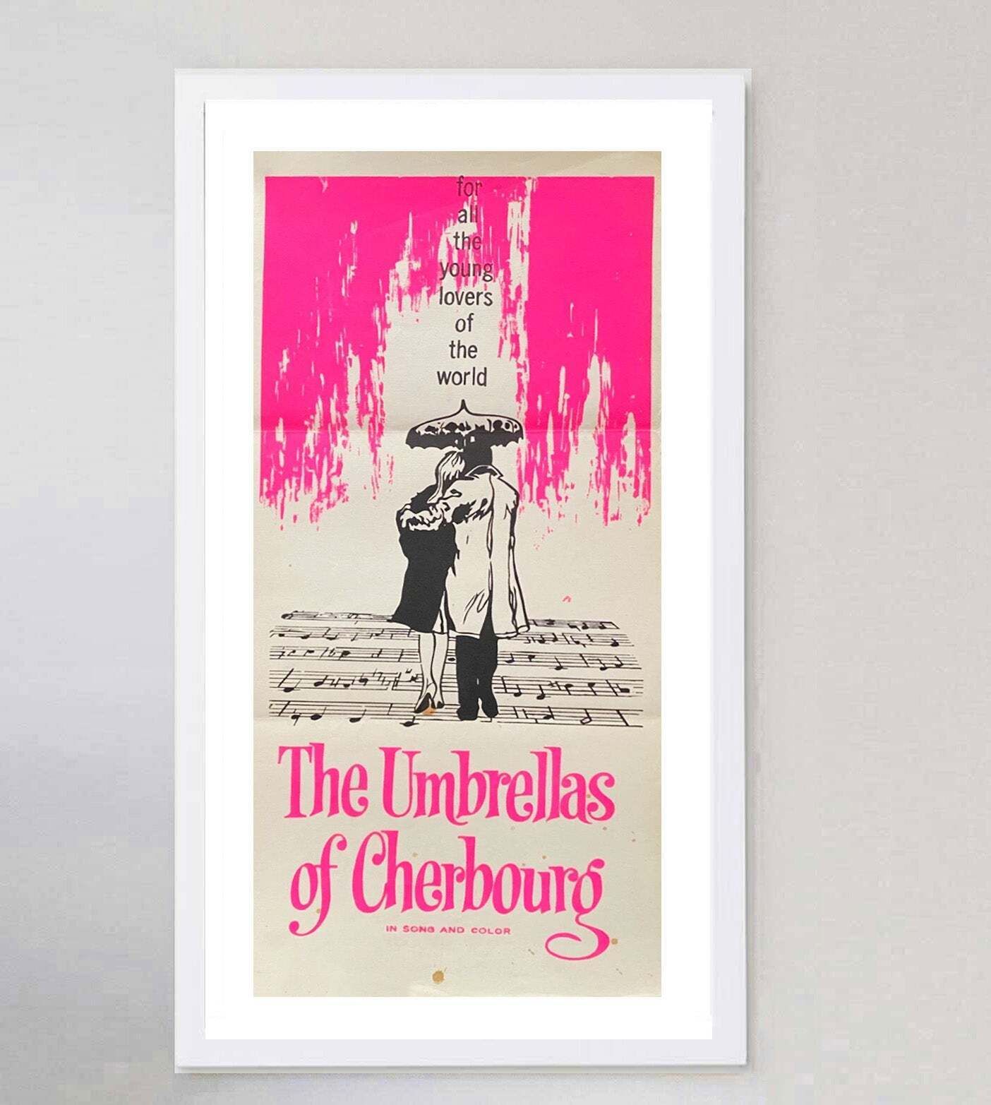 The Umbrellas Of Cherbourg Original Vintage Poster photo Art