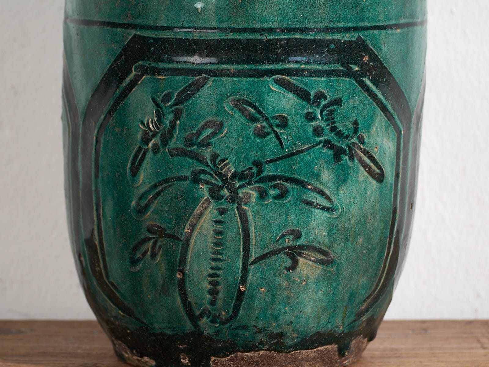 Antique Vase With Vegetal Details (C.1820) photo Home Decor