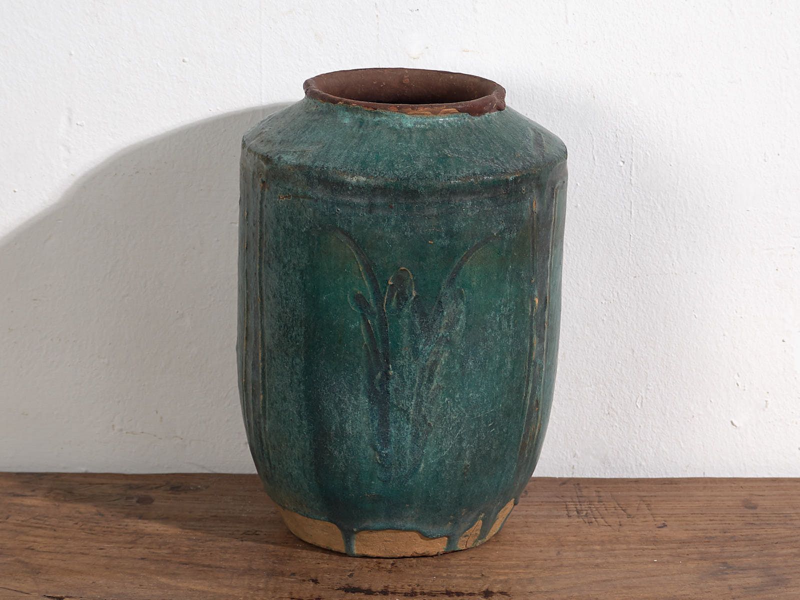 Antique Turquoise Green Vase (C.1820) #34 photo 264.0