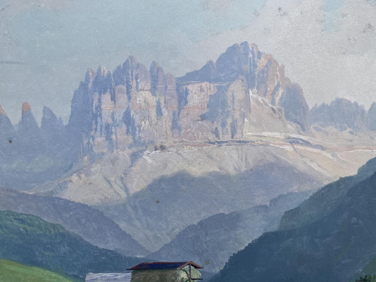 View Of The Catinaccio – Rosengarten, Fritz Rotter photo vinterior