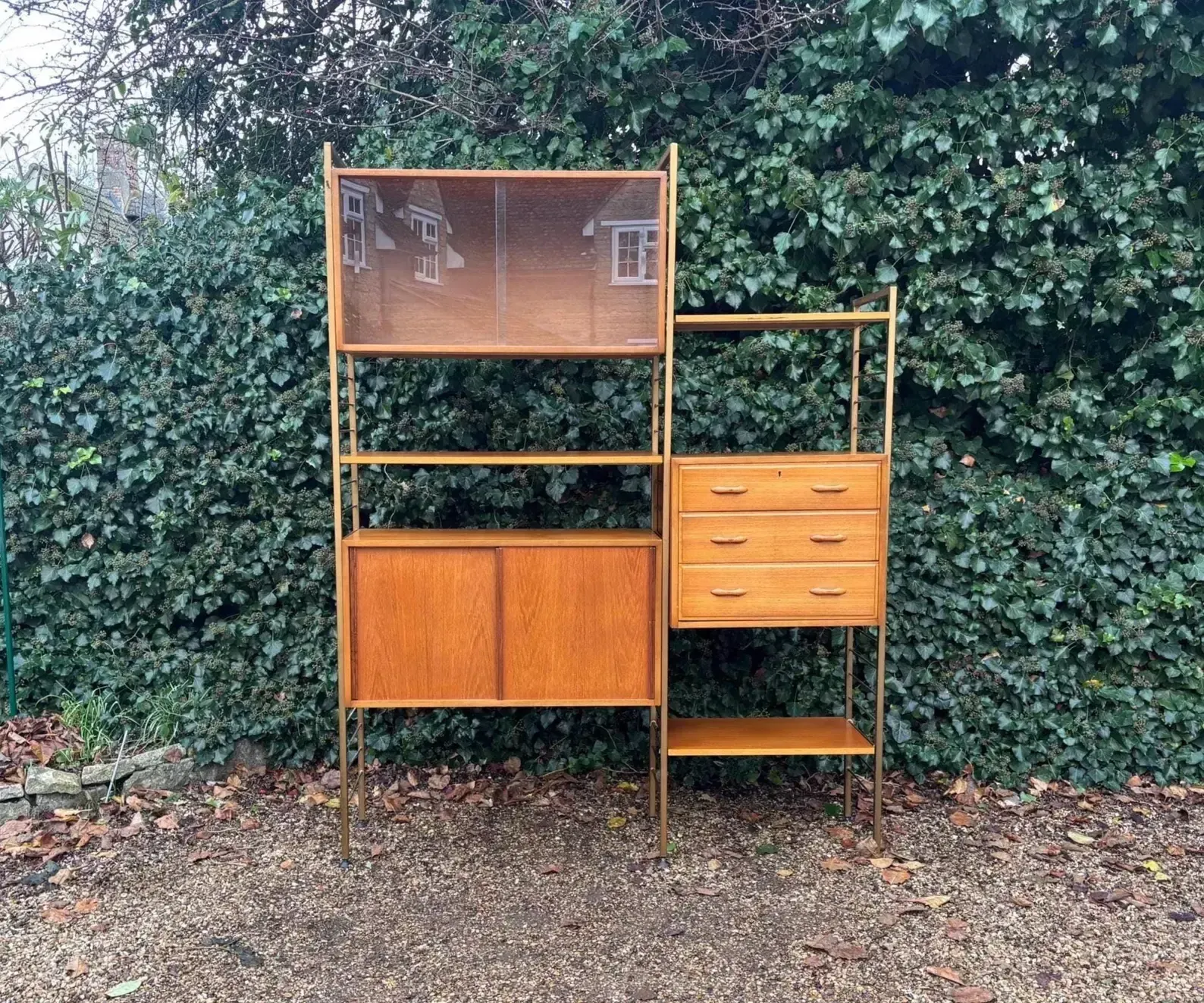Mid Century Ladderax Modular Shelving Unit By Staples