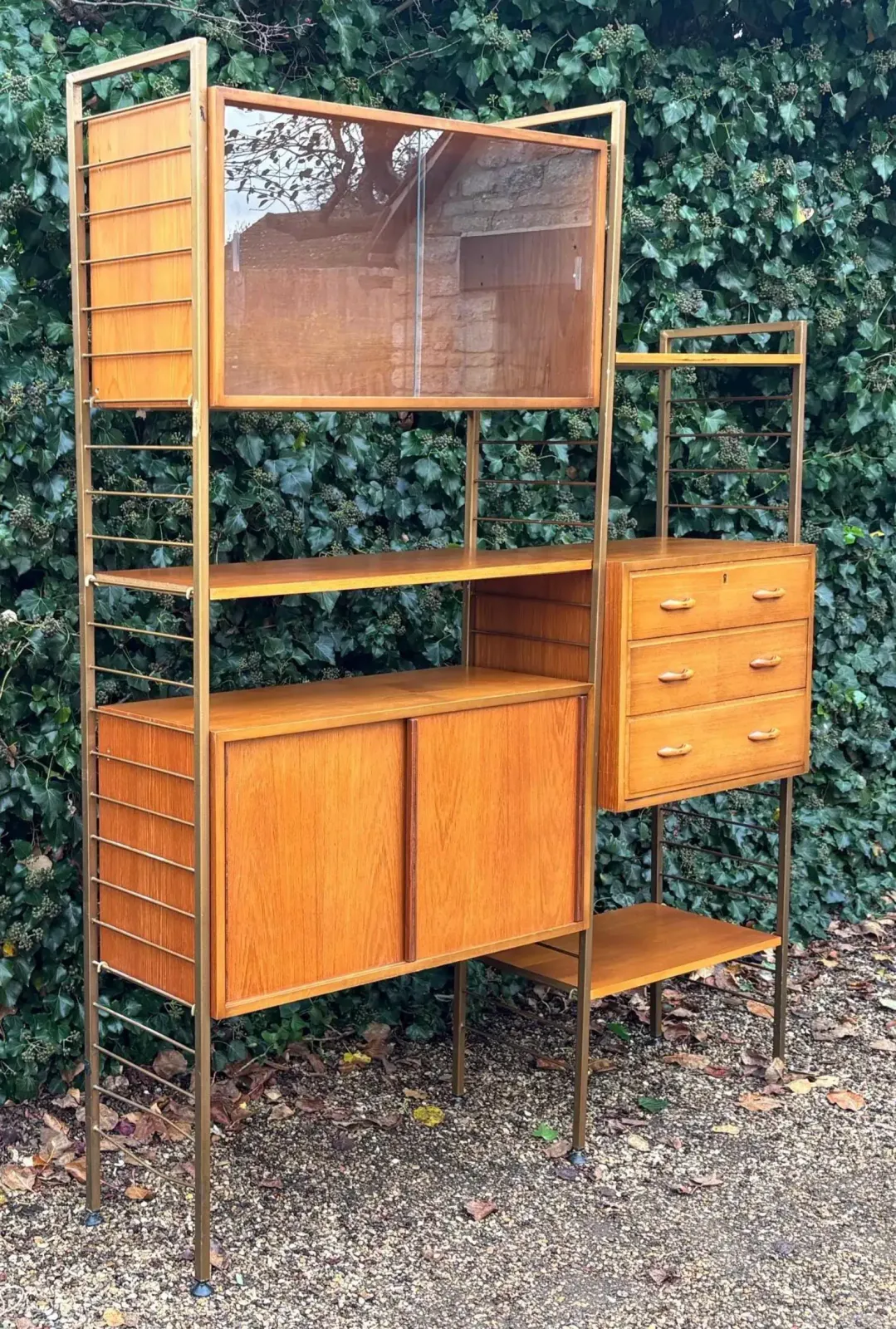 Mid Century Ladderax Modular Shelving Unit By Staples photo 1250.0
