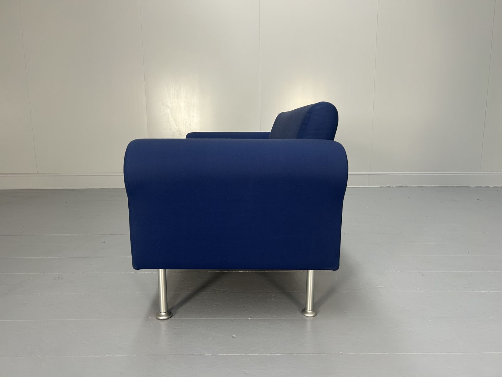 Vitra "Morrison" Sofa In Blue Canvas photo Furniture