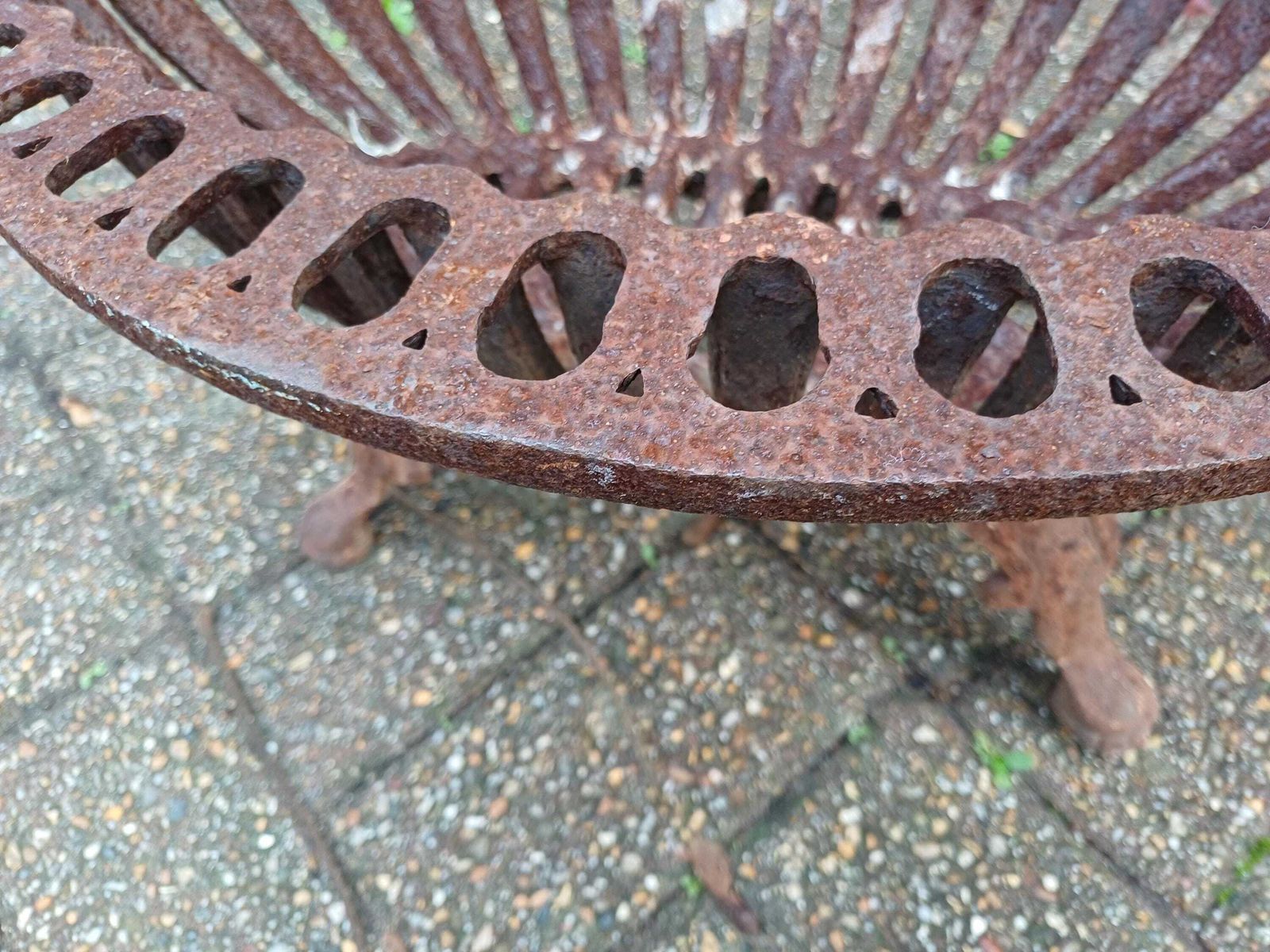 photo furniture Antique Victorian Cast Iron Fire Grate Basket Heavy Salvage Fireplace Insert Rustic Garden Feature 19thc Coal Basket