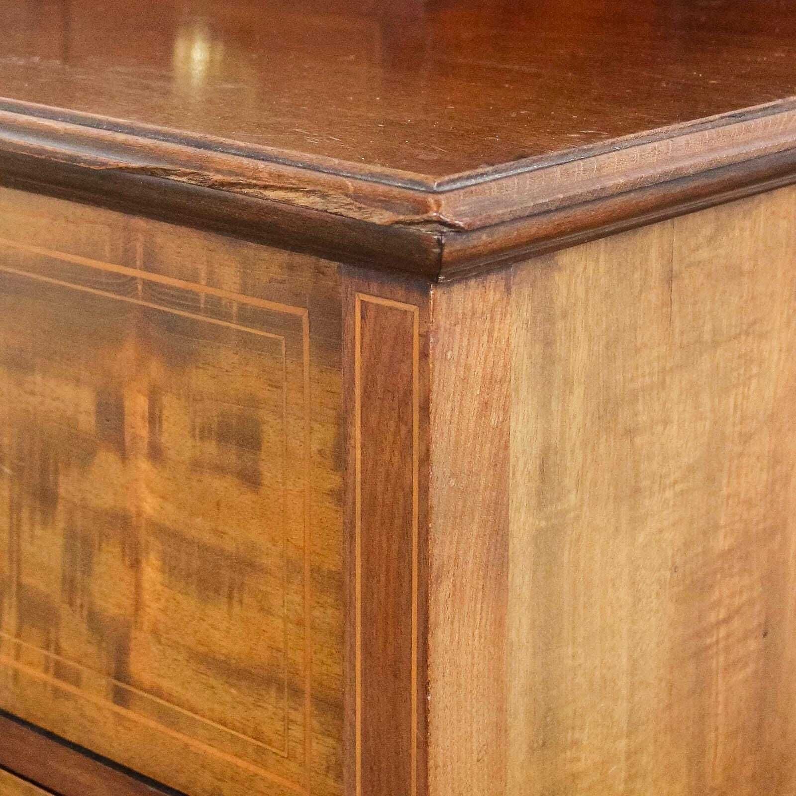 Antique Edwardian Mahogany Dressing Table Chest Of Drawers | Dressing Room Furniture | Antique Storage | Dresser Tables (M 6479) photo for sale