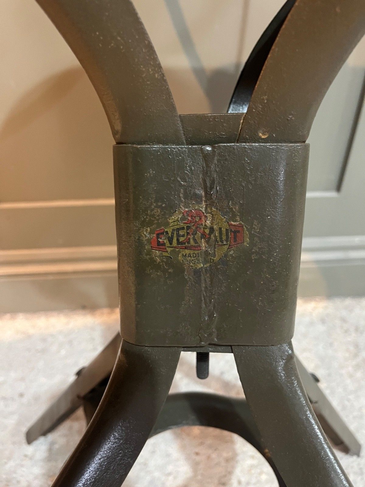 Evertaut Industrial Chair Vintage 1930’s photo vinterior