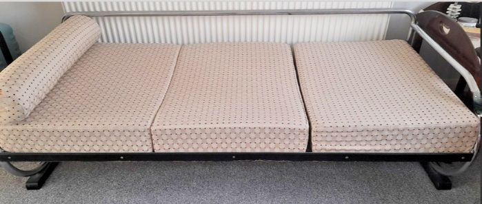 Bauhaus Daybed Sofa In Beige From Hynek Gottwald, 1930 photo for sale