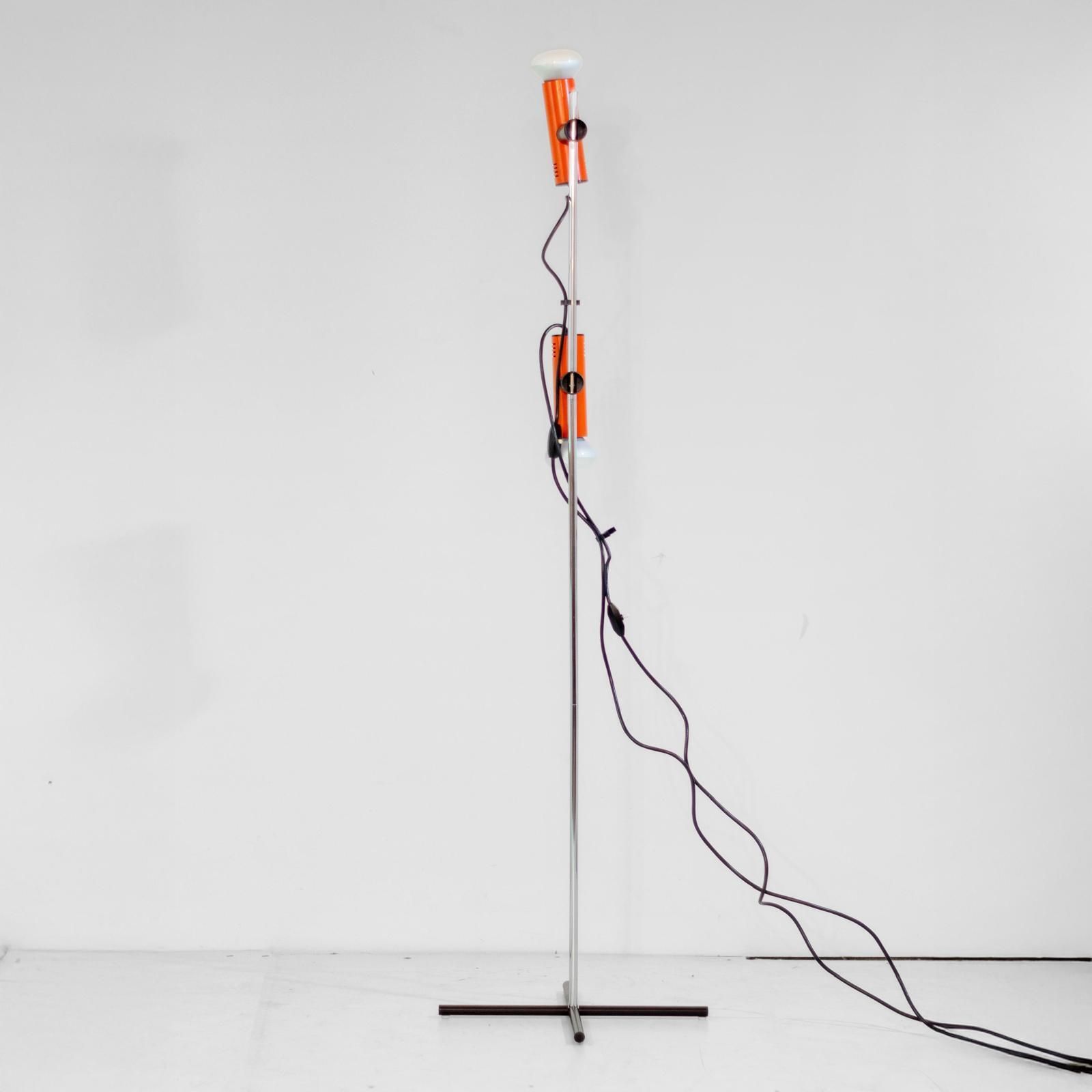Space Age Metal Floor Lamp, Targetti Sankey, Italy 1970s photo buy