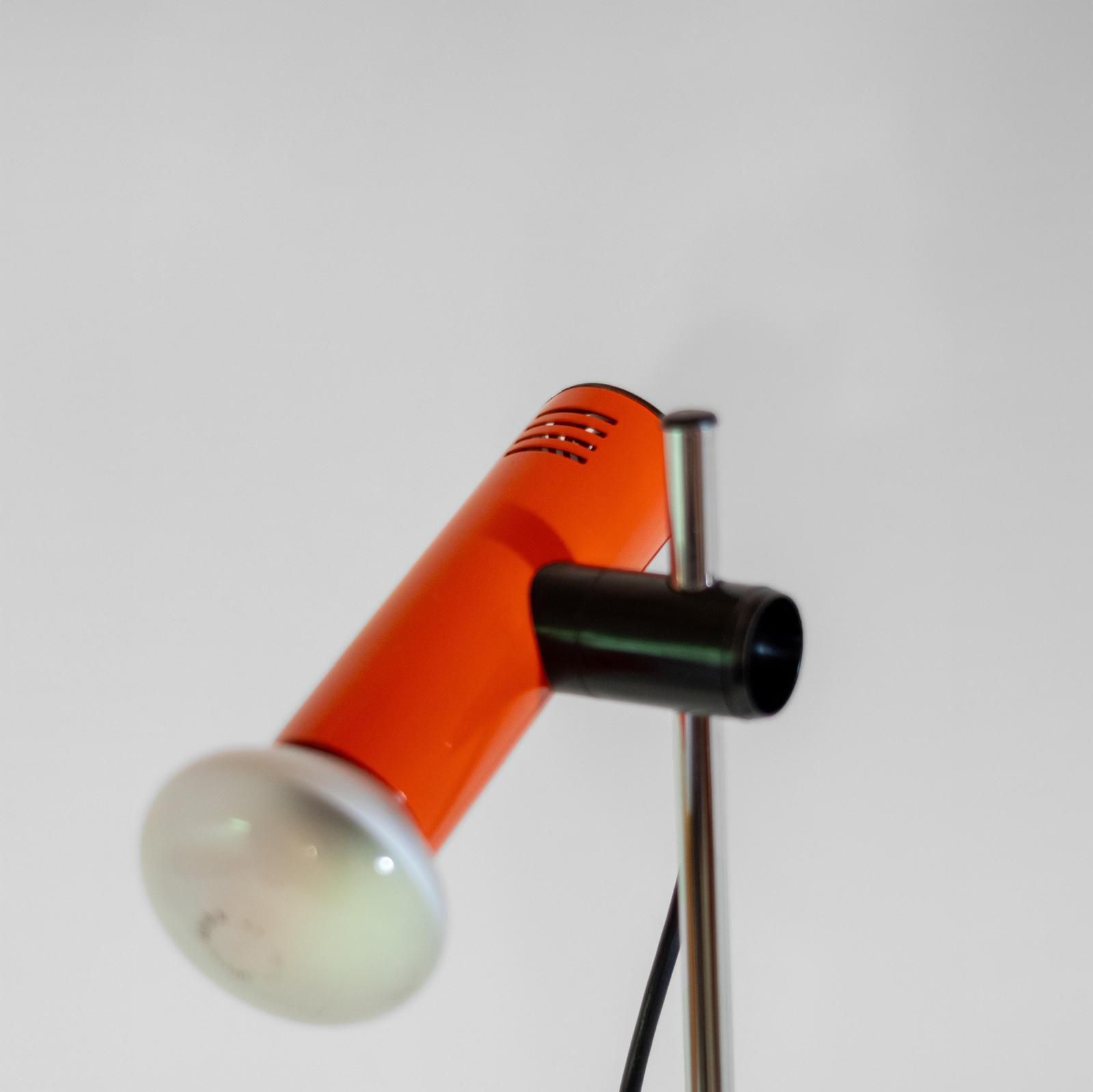 photo for sale Space Age Metal Floor Lamp, Targetti Sankey, Italy 1970s