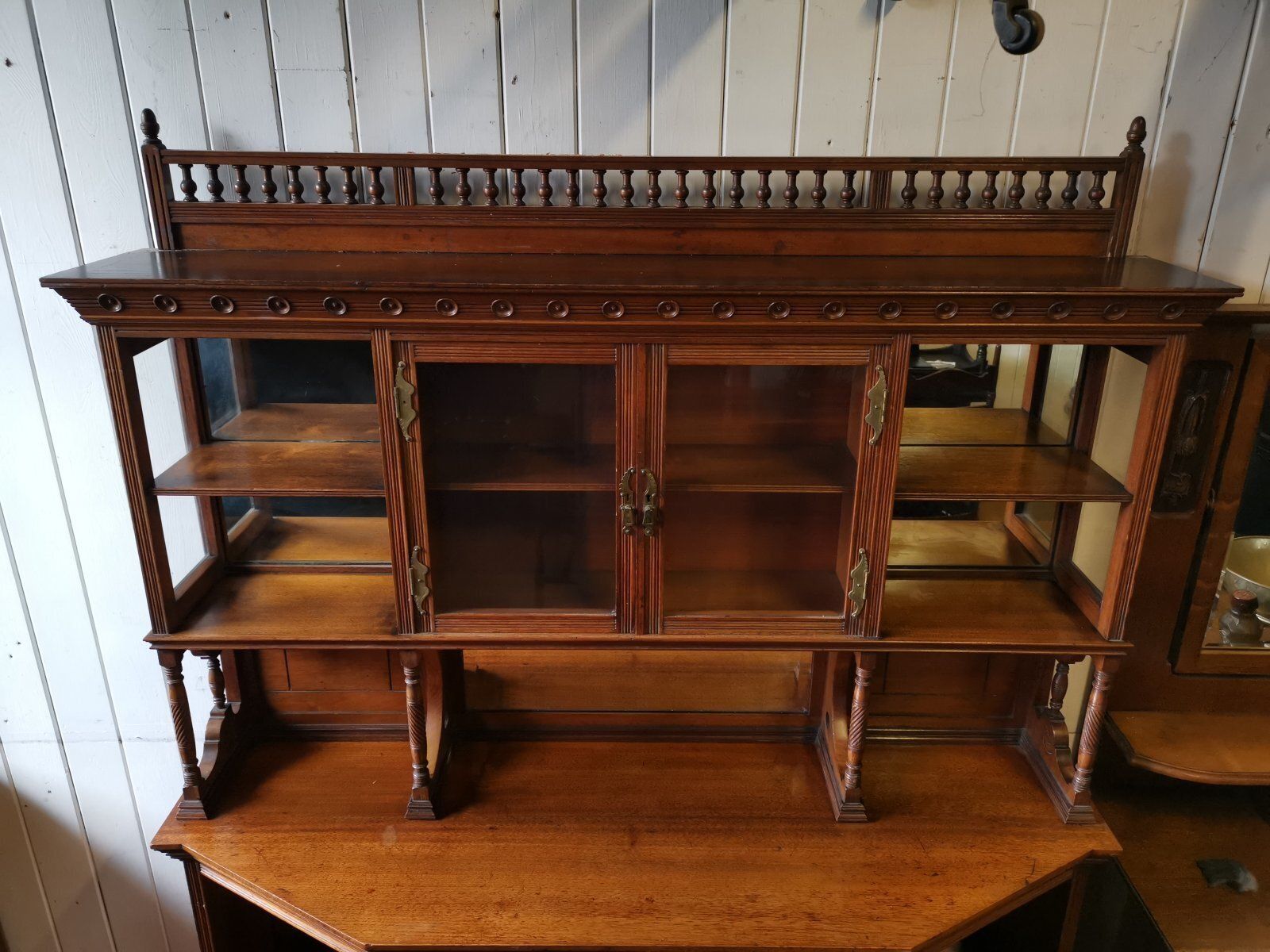 Gregory & Co, H W Batley Attri, An English Walnut Aesthetic Movement Sideboard photo 5500.0