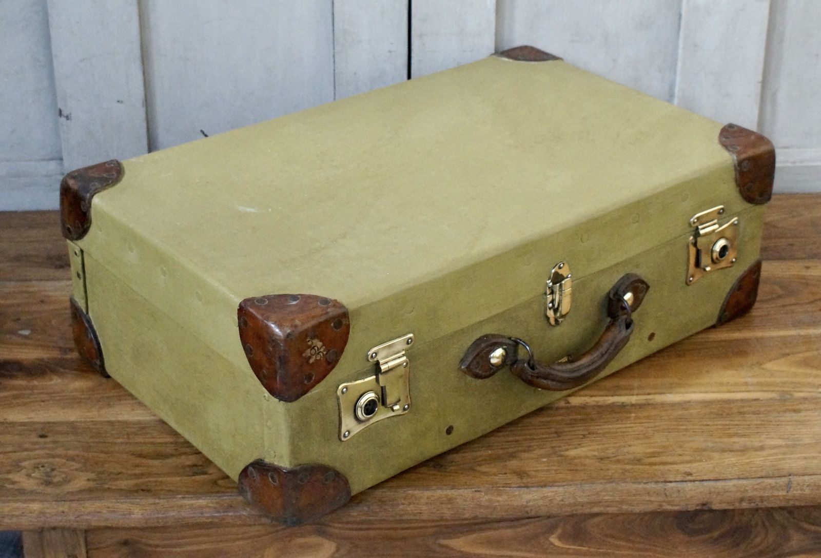 Vintage Pukka Military Wwii Demob Case For Harrods photo buy