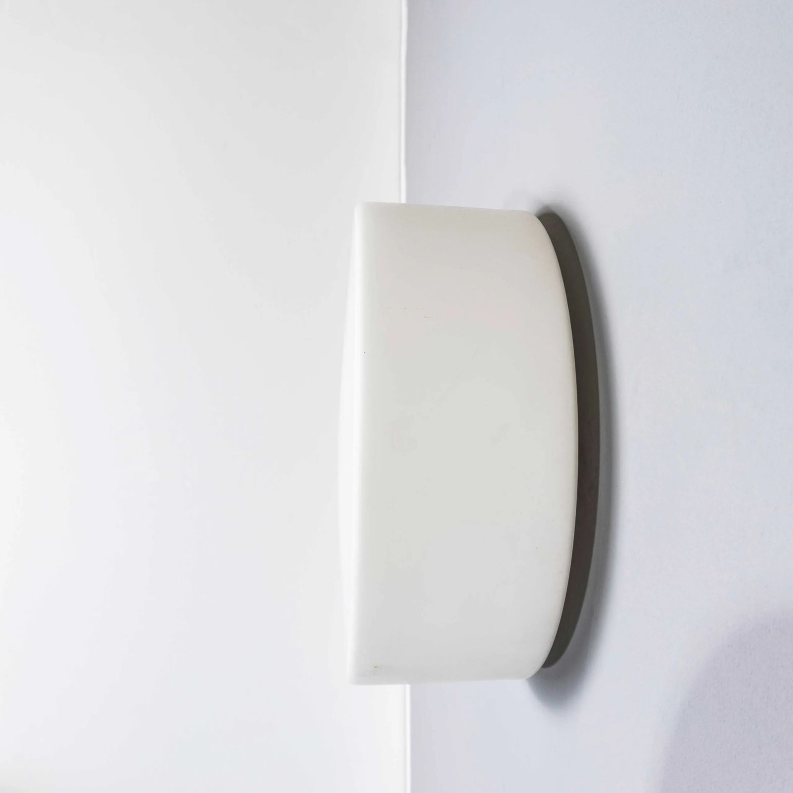 photo for sale 1950’s New Old Stock Czech Opaline Tapered Cake Tin Wall – Ceiling Lamp