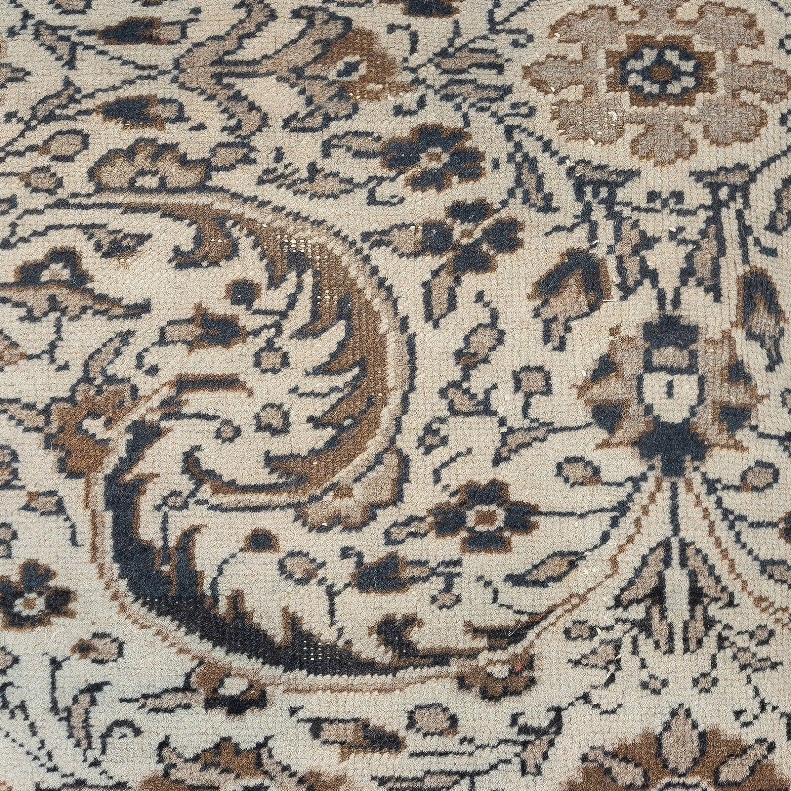 20"X20" Handmade Turkish Rug Cushion. Vintage Toss Pillow Cover. Accent Pillow photo furniture