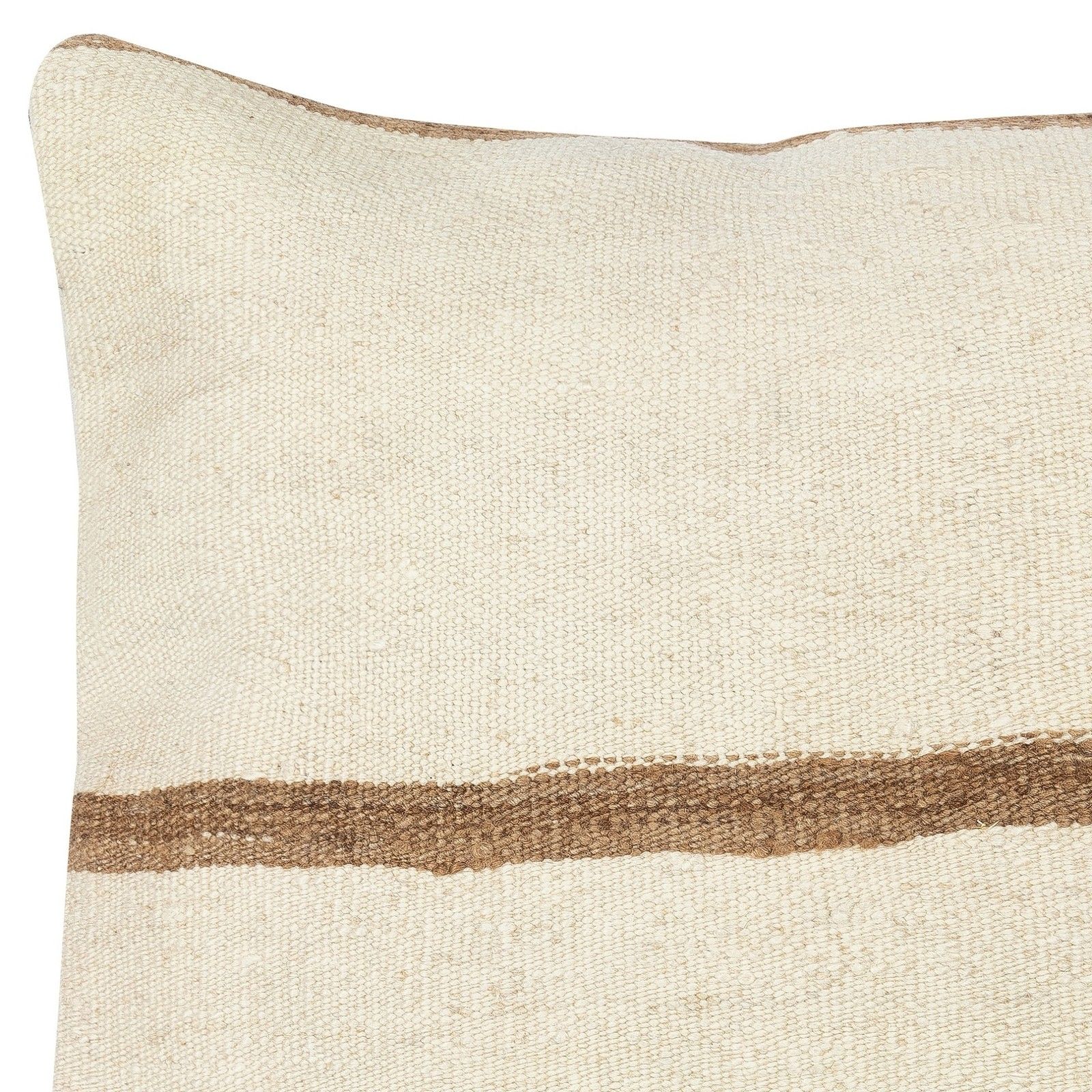 20"X20" Handwoven Kilim Cushion Cover. Accent Pillow. Hemp Throw Pillow Cover photo for sale