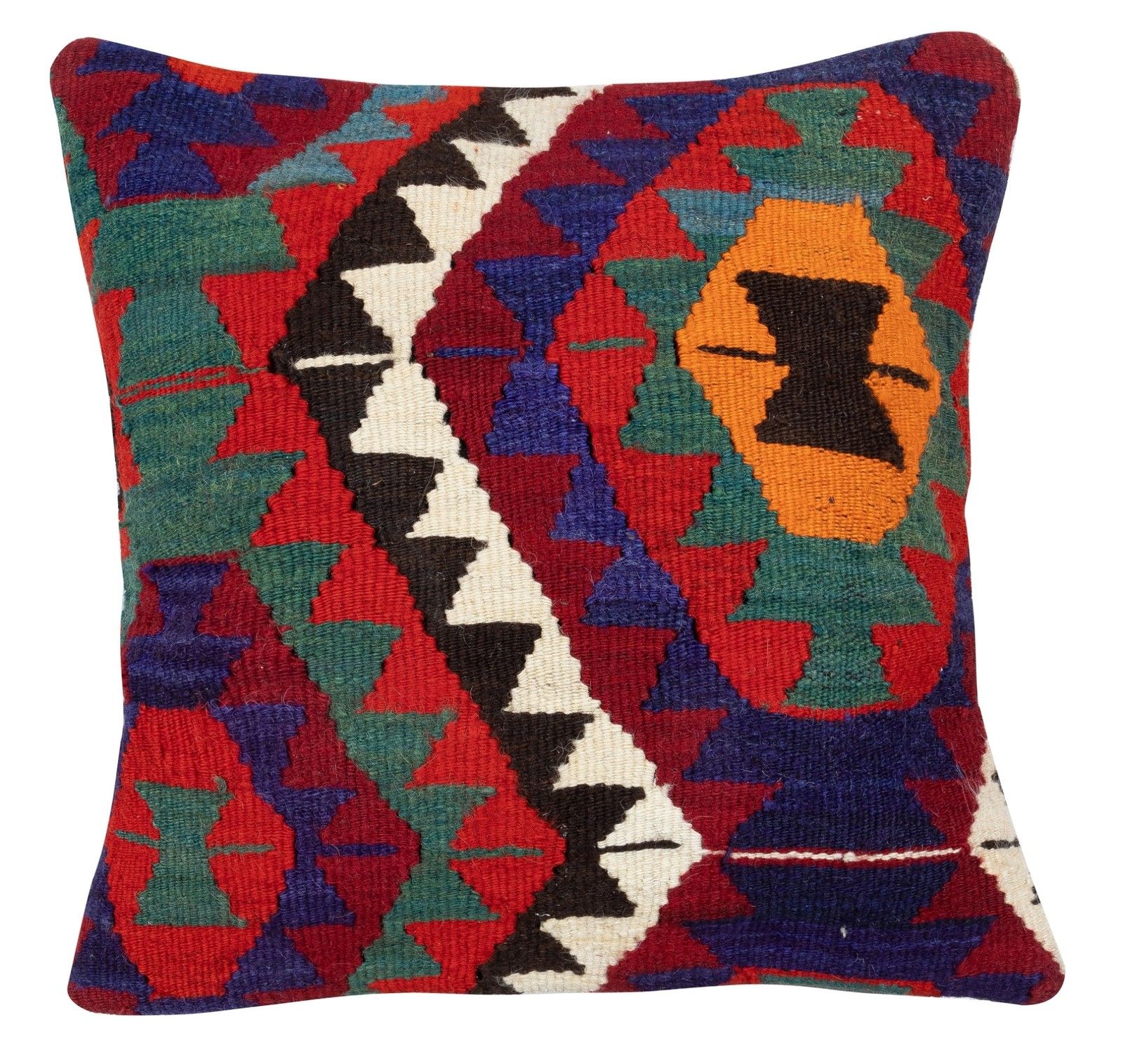 20"X20" Set Of 2 Hand Woven Kilim Cushion Covers. A Pair Of Lace Pillow Covers photo furniture