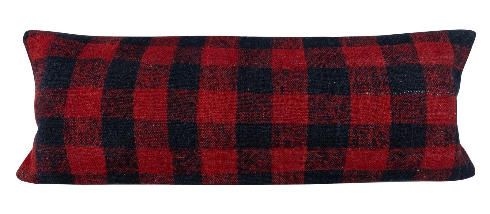 12"X35" Set Of 2 Hand Woven Kilim Cushion Covers. Vintage Lumbar Pillow Covers photo furniture