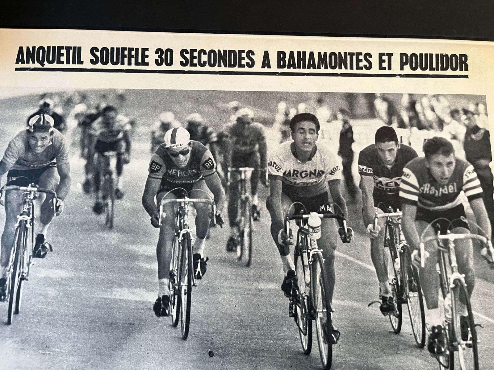 Tour De France Jacques Anquetil Raymond Poulidor C1963 photo for sale