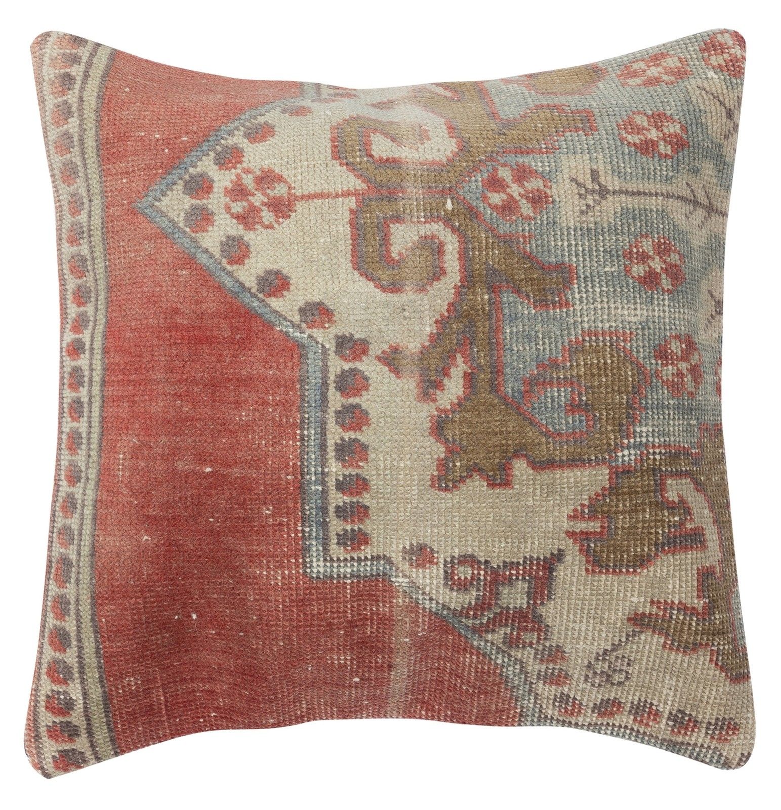 20"X20" Set Of 2 Handmade Rug Cushion Covers. A Pair Of Lace Pillow Covers photo for sale
