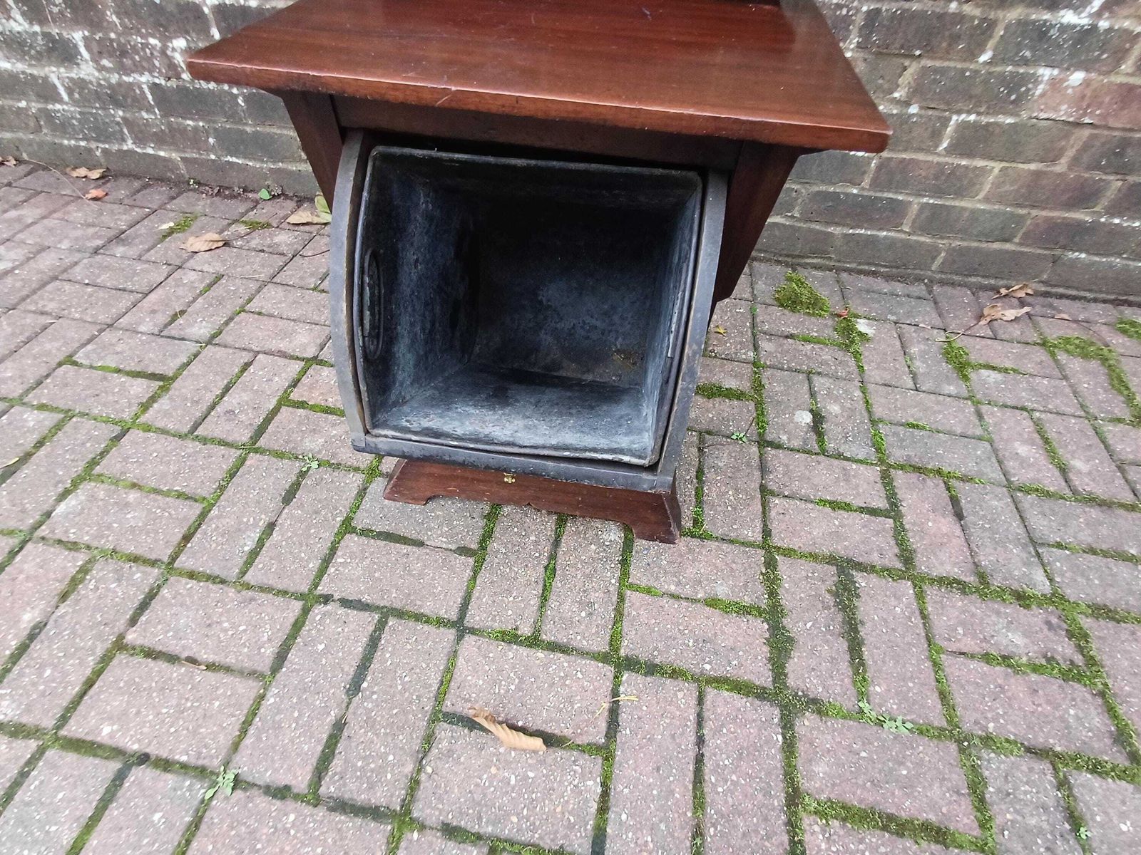 Top Quality Antique Arts & Crafts Mahogany Inlaid Coal Scuttle Vintage Mackintosh Style Art Nouveau C1900 photo furniture