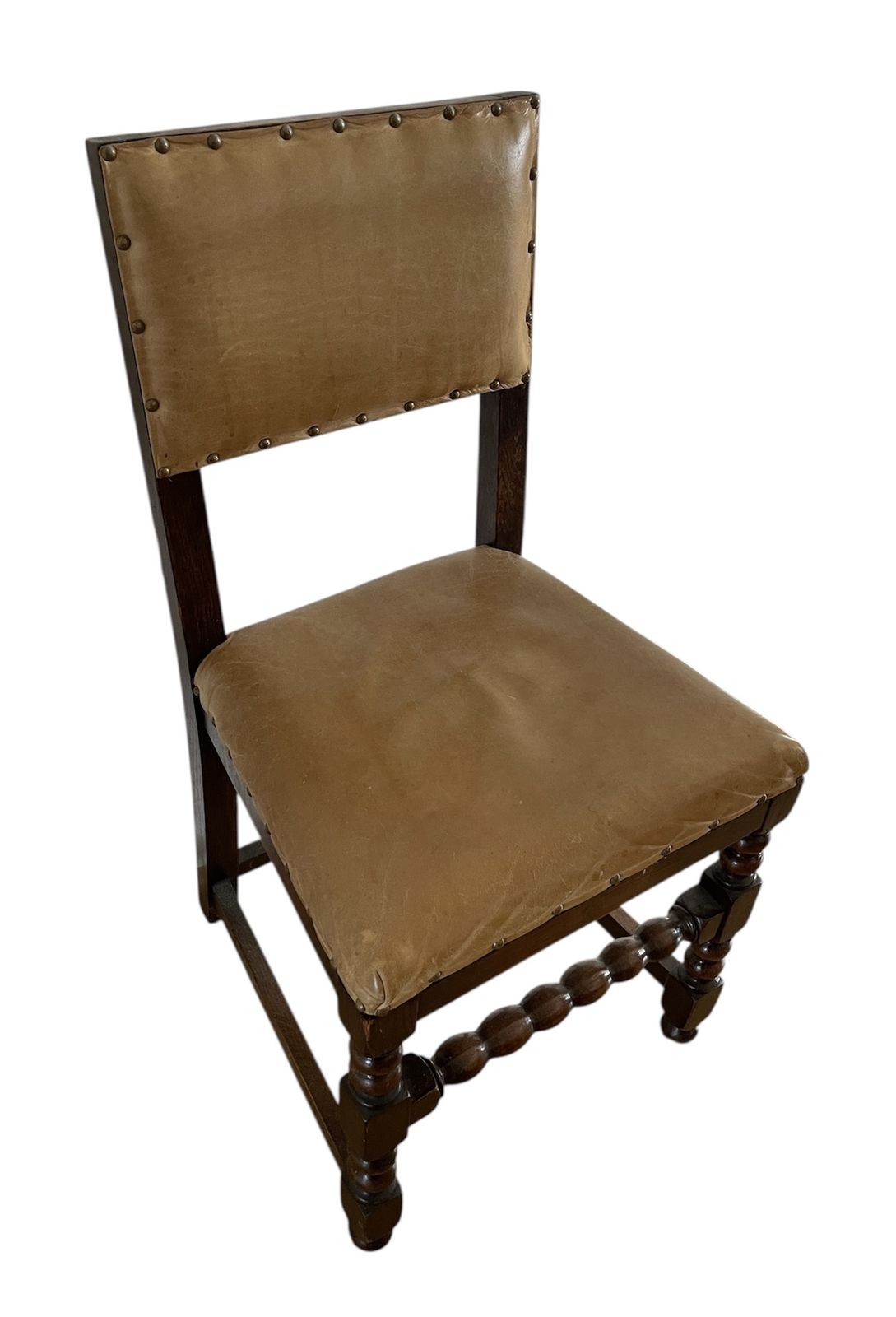 5 X Oak English Chairs, Early 20th Century photo furniture