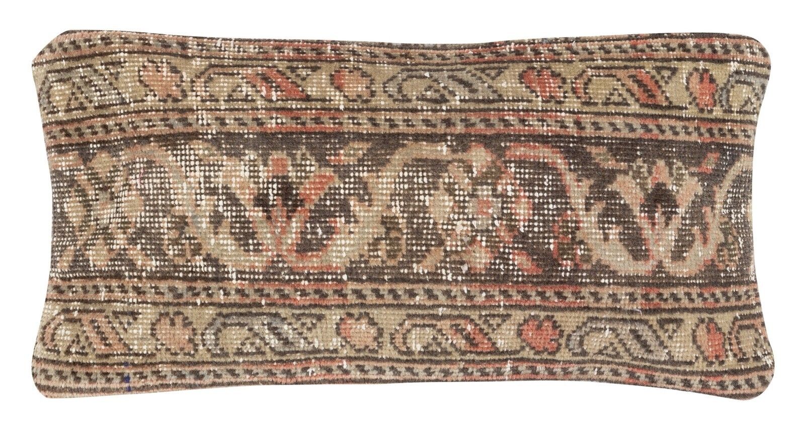 12"X24" Set Of 2   Vintage Handmade Rug Cushion Covers. Lumbar Pillow Covers photo furniture