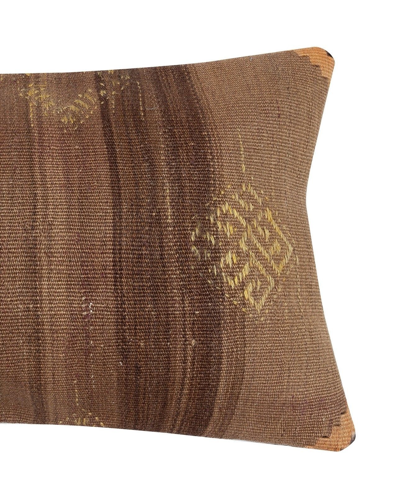 14"X24" Kilim Cushion Cover. Hand Woven Pillowcase. Turkish Lumbar Pillow Cover photo for sale