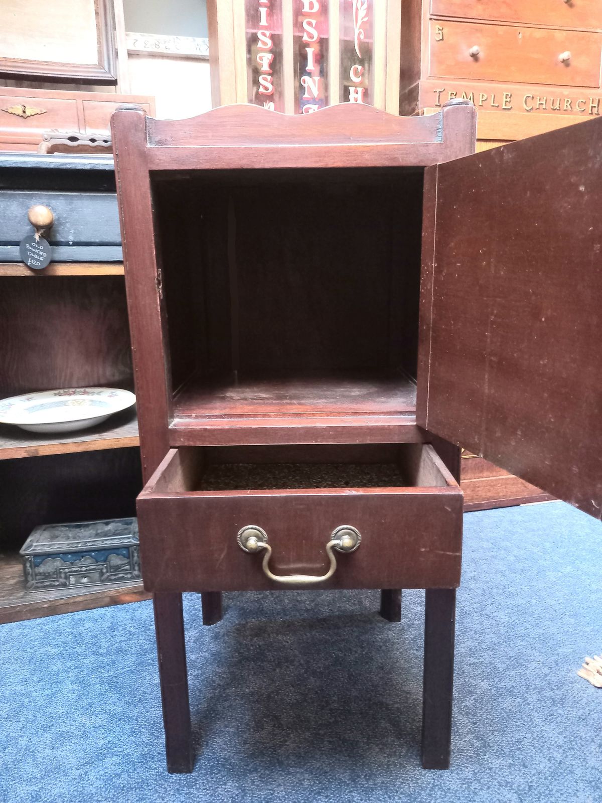 Antique 19th Century Cabinet / Nightstand photo buy
