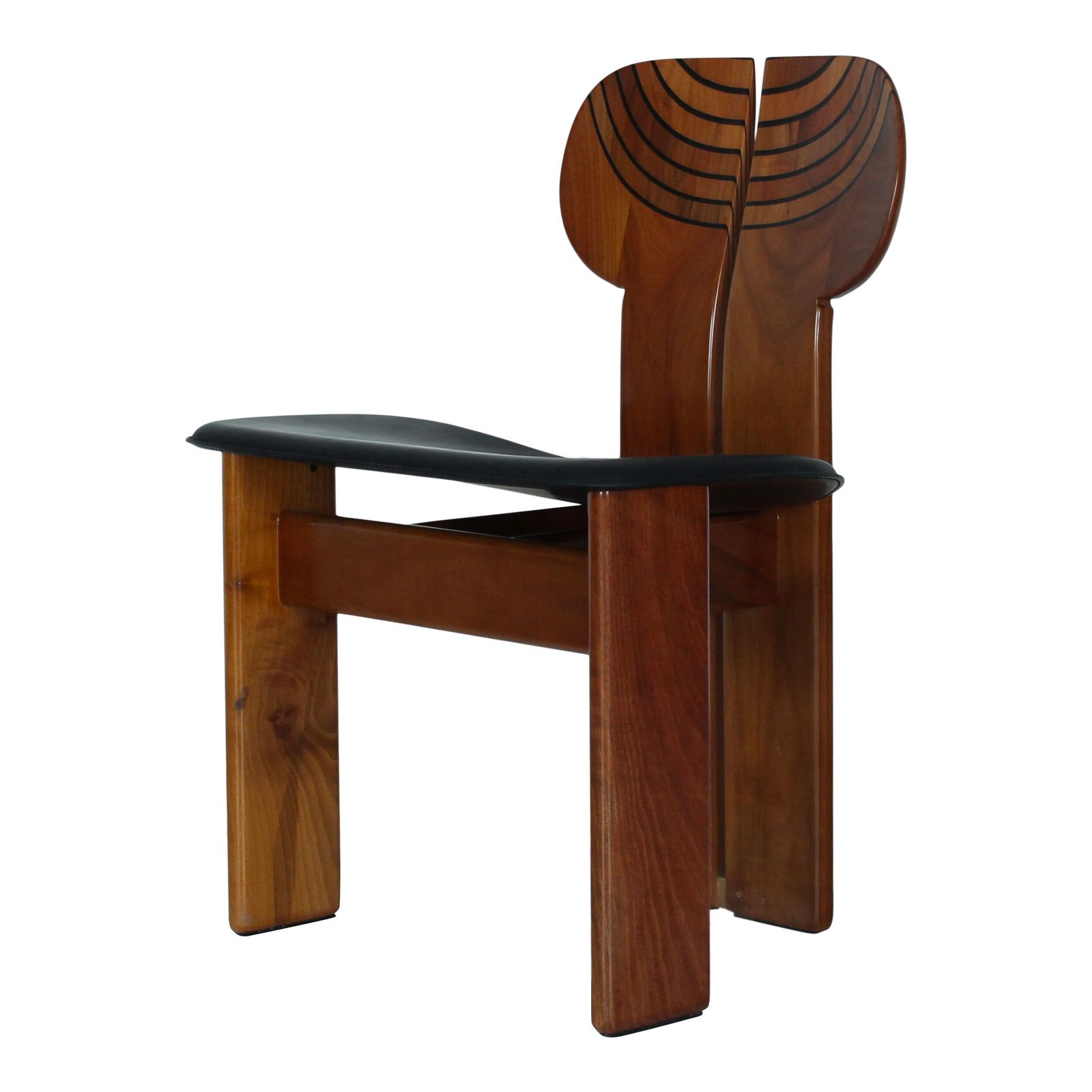 photo for sale Africa Dining Chairs By Afra And Tobia Scarpa For Maxalto, 1976,  Set Of 8
