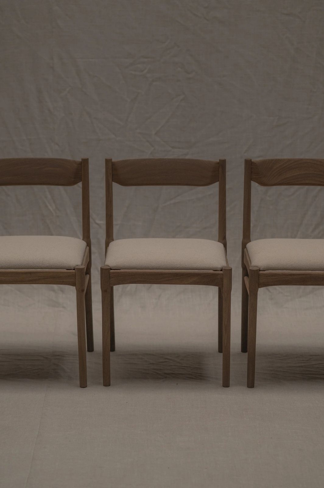 Set Of Six Mid Century Dining Chairs After Vico Magistretti photo Furniture
