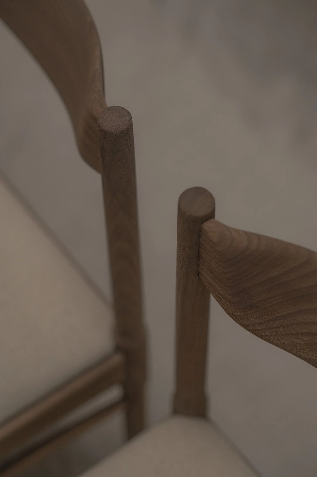 photo for sale Set Of Six Mid Century Dining Chairs After Vico Magistretti