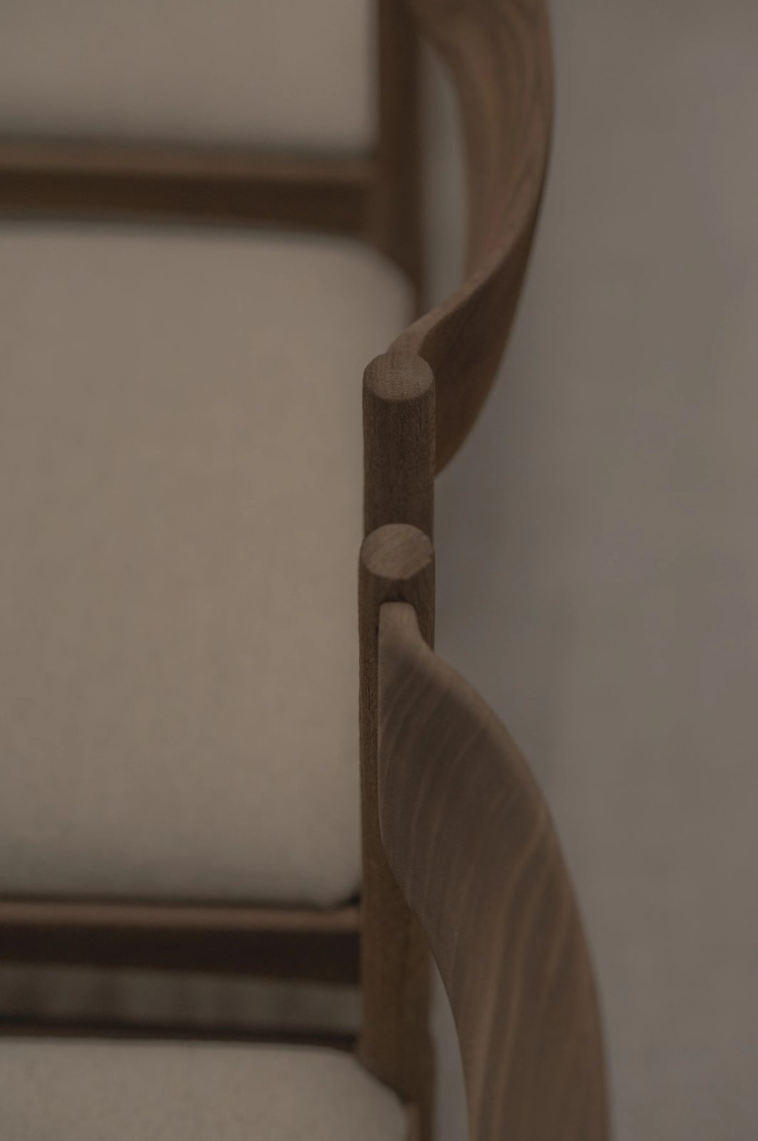 Furniture Set Of Six Mid Century Dining Chairs After Vico Magistretti photo