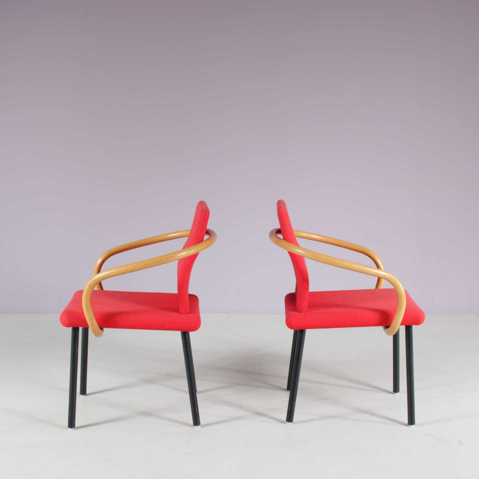 1980s “Mandarin” Chairs By Ettore Sottsass For Knoll International, USA photo furniture