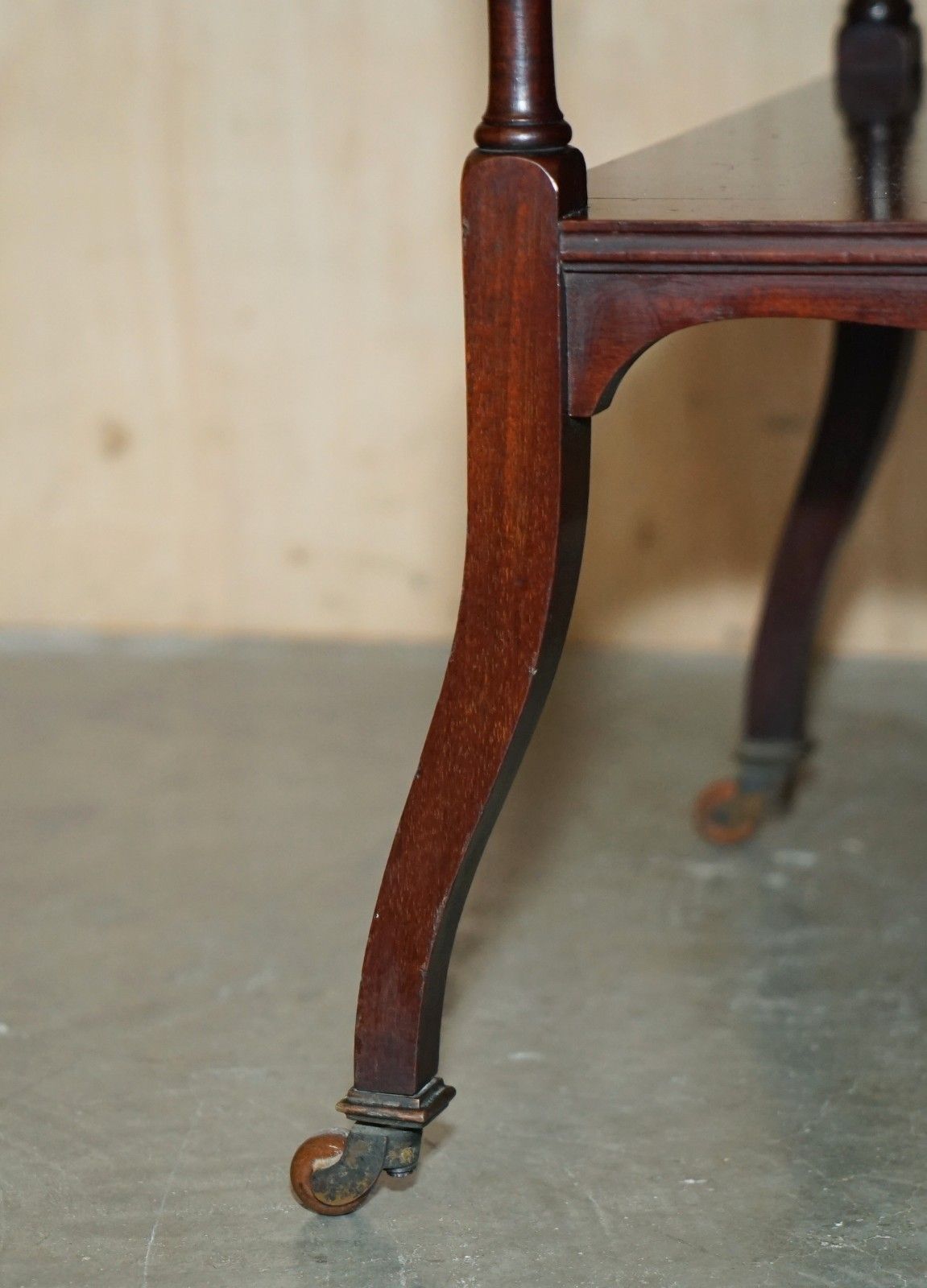 photo furniture Lovely Antique Victorian Shapland And Petter Display Console Table With Drawers