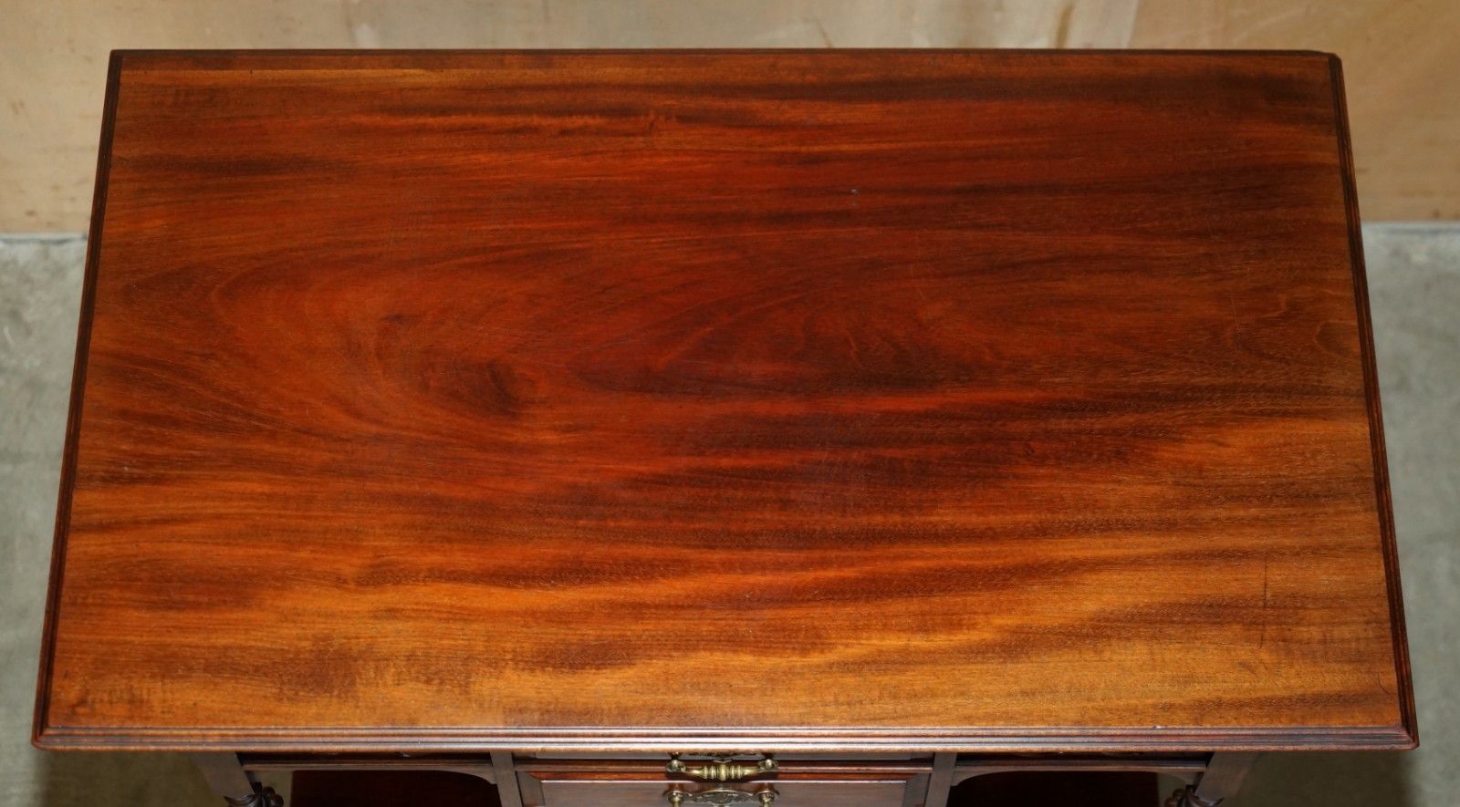 Furniture Lovely Antique Victorian Shapland And Petter Display Console Table With Drawers photo