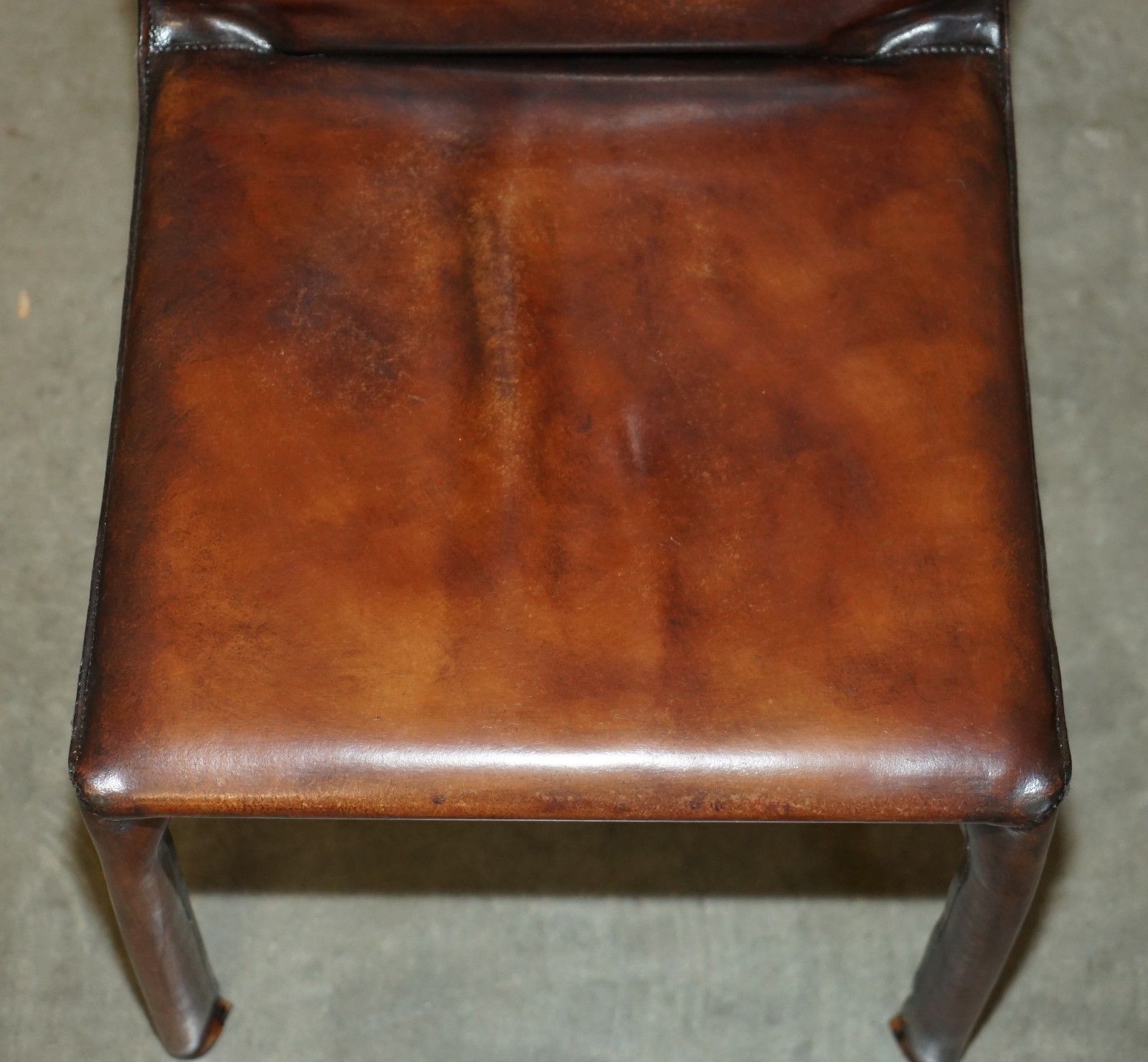 Luxury Restored 1977 Mario Bellini For Matteo Grassi Cab 412 Desk / Dining Chair photo vintage