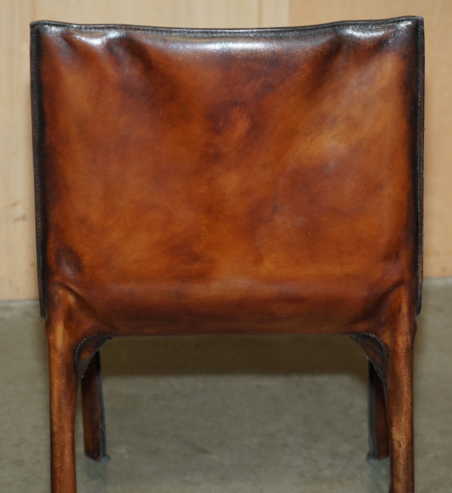 photo vintage Luxury Restored 1977 Mario Bellini For Matteo Grassi Cab 412 Desk / Dining Chair