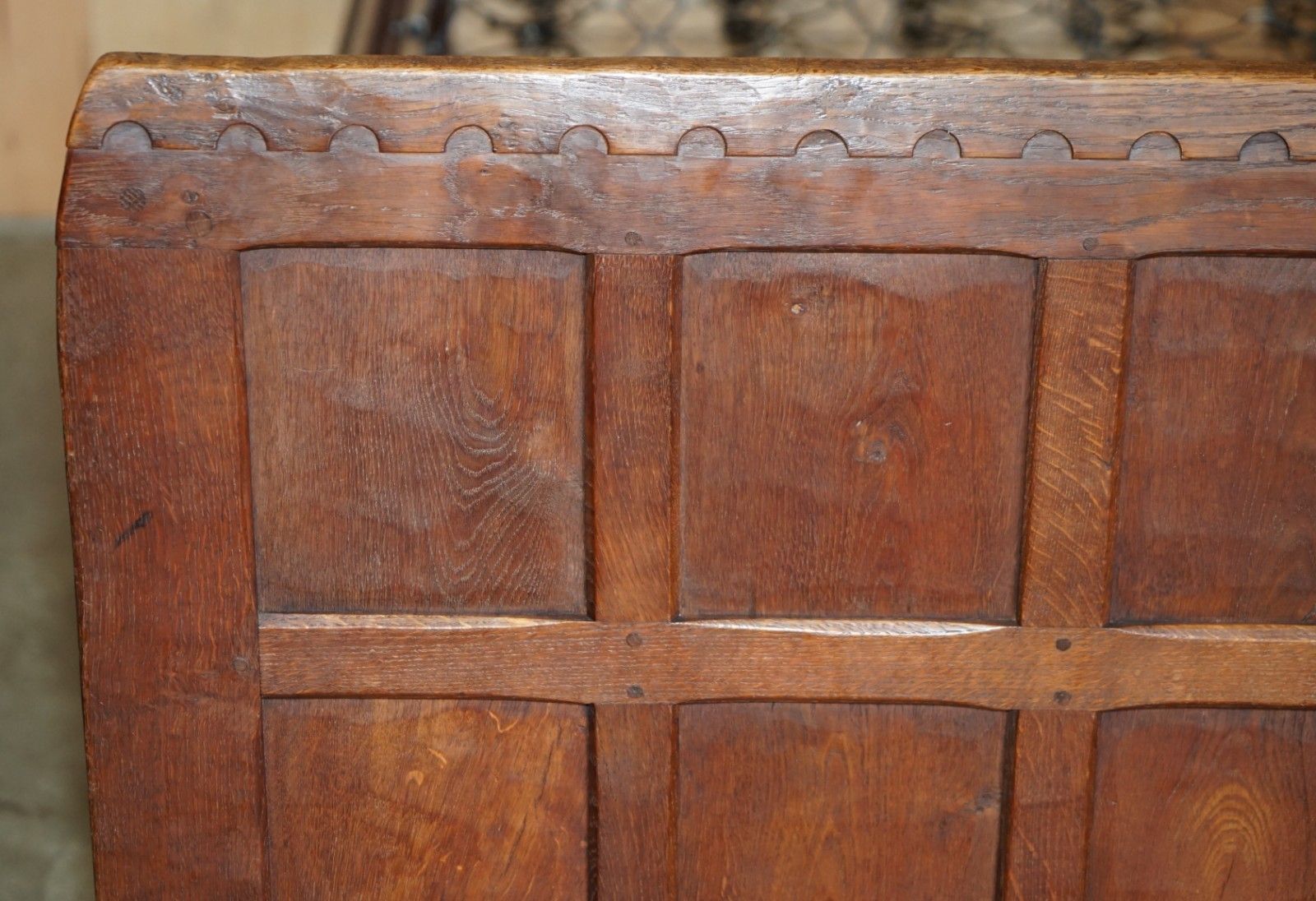 Rare 1920's Robert Mouseman Thompson Bedstead Rare Original Staples Mattress photo buy