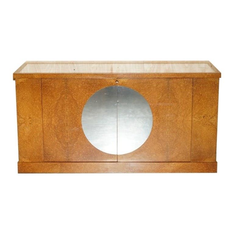 Important Soane Britain Rrp £45,000 Made For Bentley Amboyna Burl Sideboard